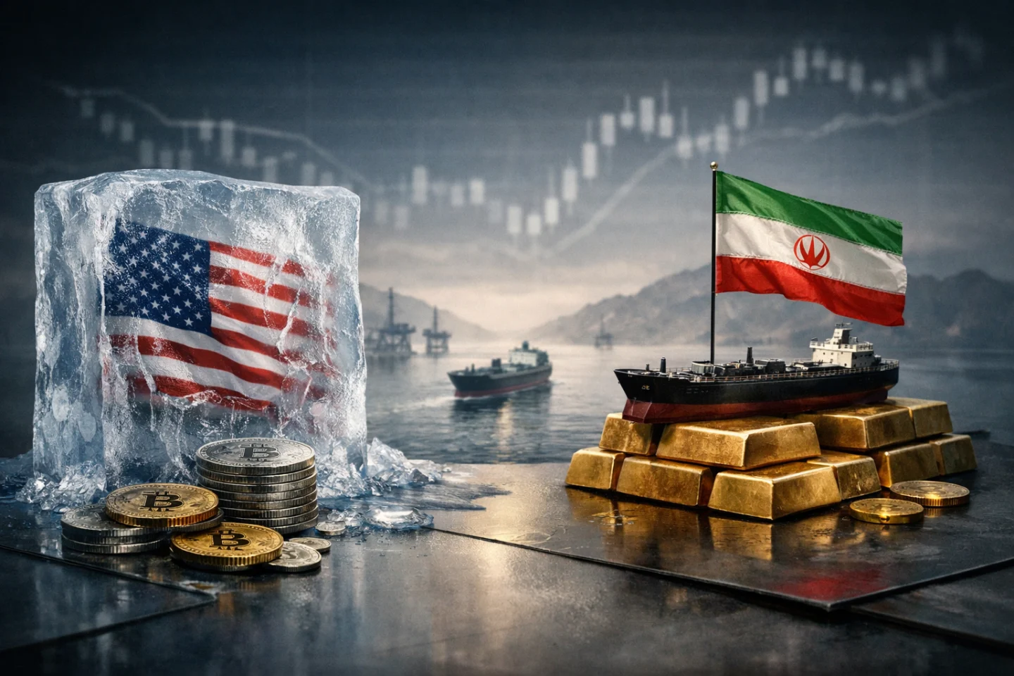 Oil v/s Crypto: US Freezes $344M Tether as Iran Demands Digital Payments for Oil Tanker Passage