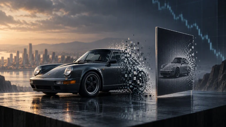 Porsche 911 NFT project ends on 1 Oct as floor sits 96% off peak