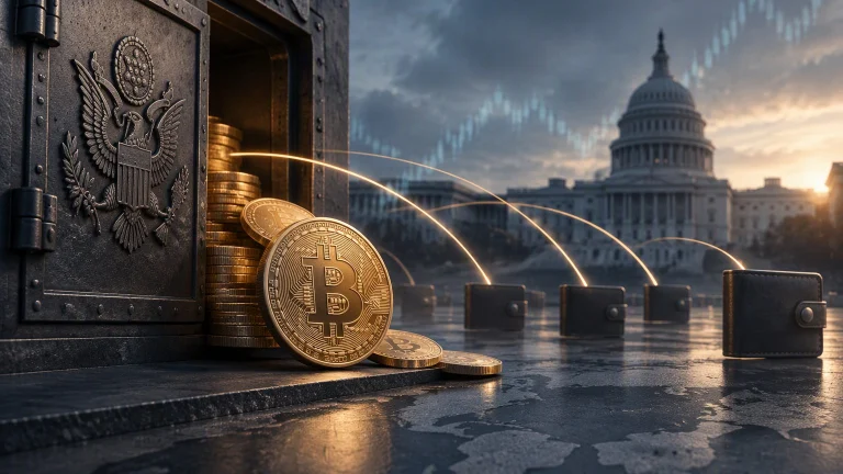 Reshuffle, Not a Sale: US government bitcoin wallets move 12,267 BTC
